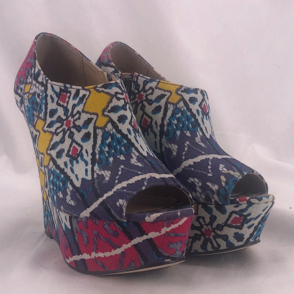 Steve Madden P Rylan Colorful Wedges